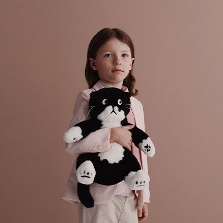 アフタヌーンティー等身大ぬいぐるみ　チェ・ヨンジュ ねこ 黒猫 ネコ キャット アフタヌーンティー等身大ぬいぐるみ チェ・ヨンジュ ねこ 黒猫 ネコ