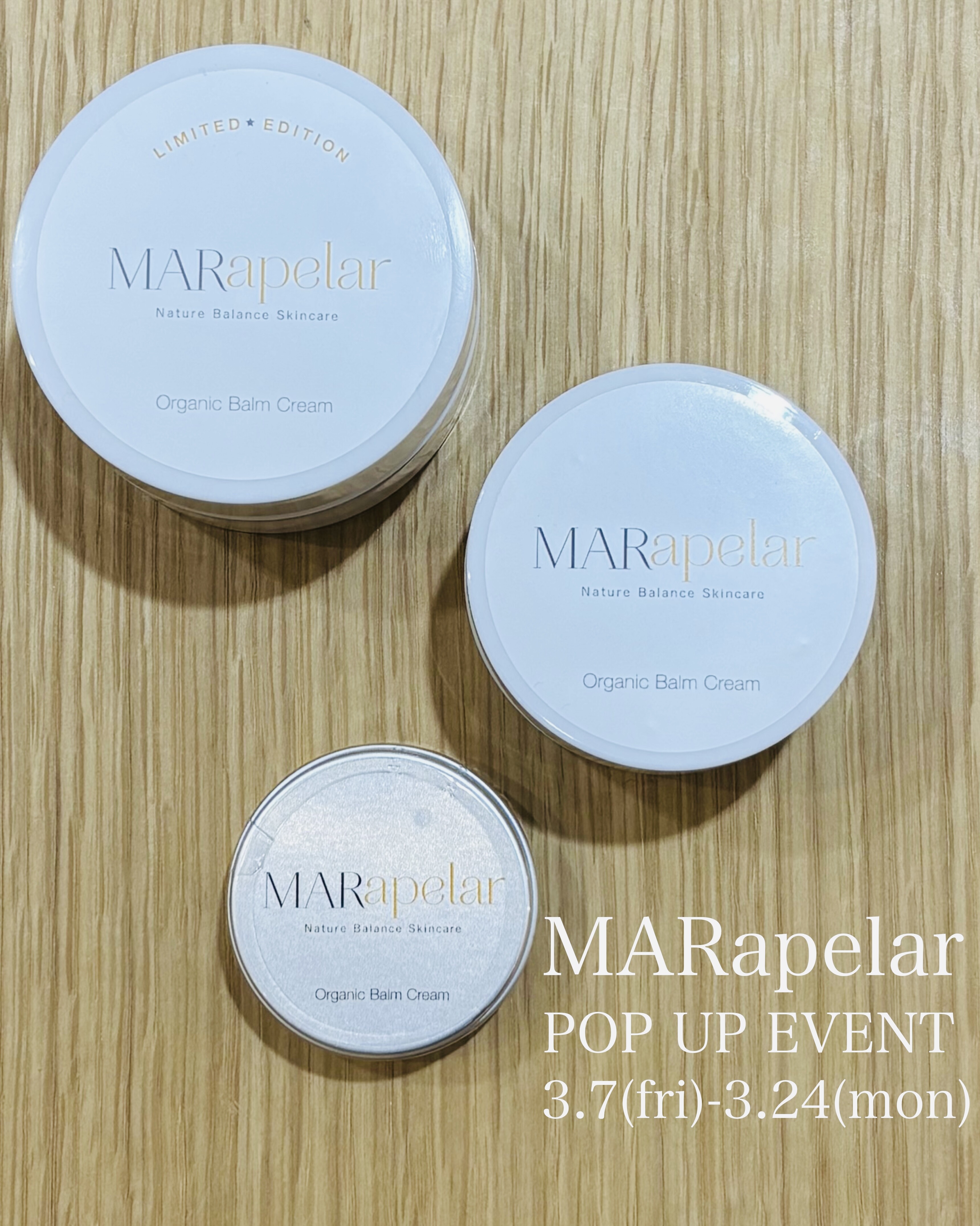 MARapelar オーガニックバームクリーム │パパス&ママス │ ショップ