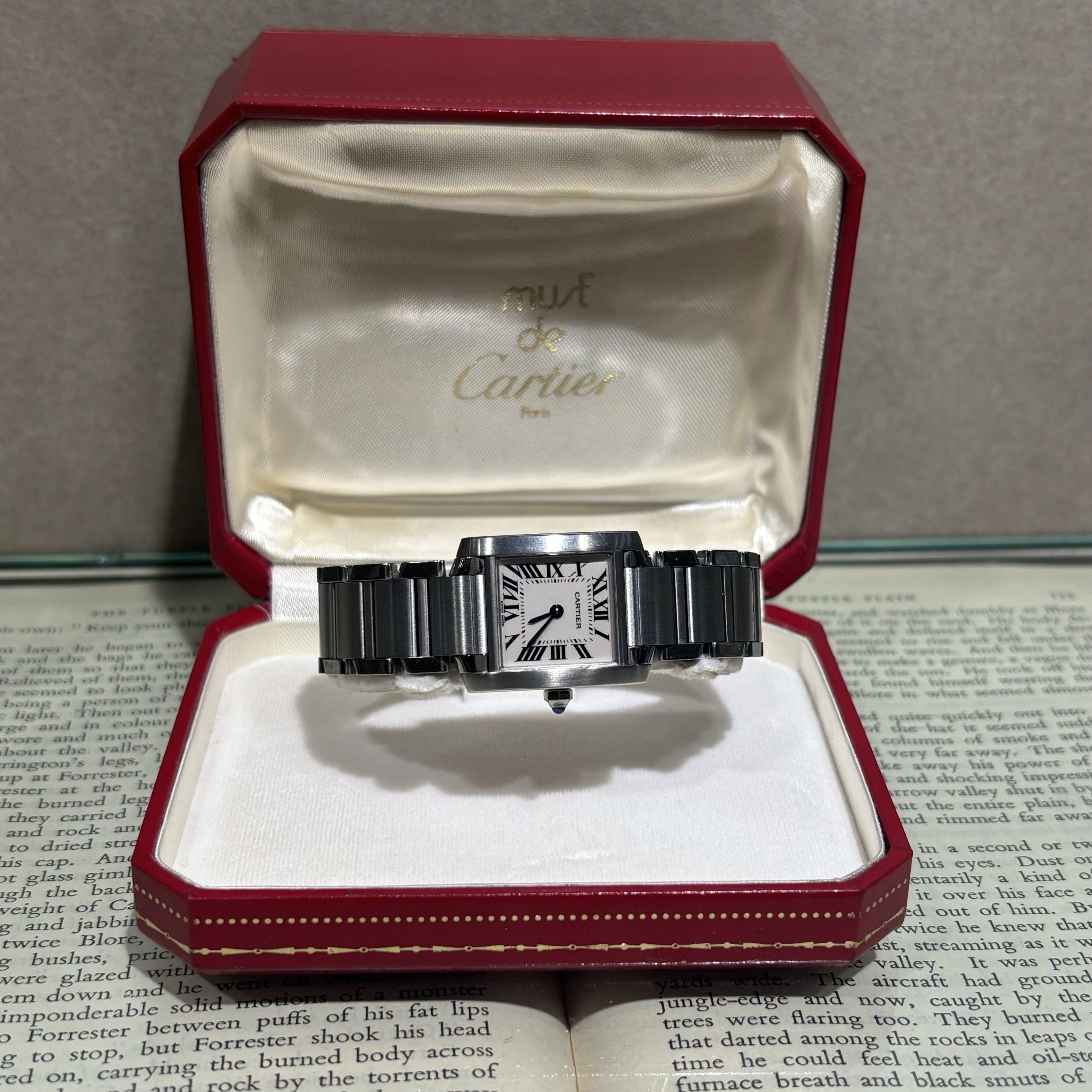 ヴィンテージCartier時計 ヴィンテージCartier】タンクフランセーズをご紹介♡ │チック