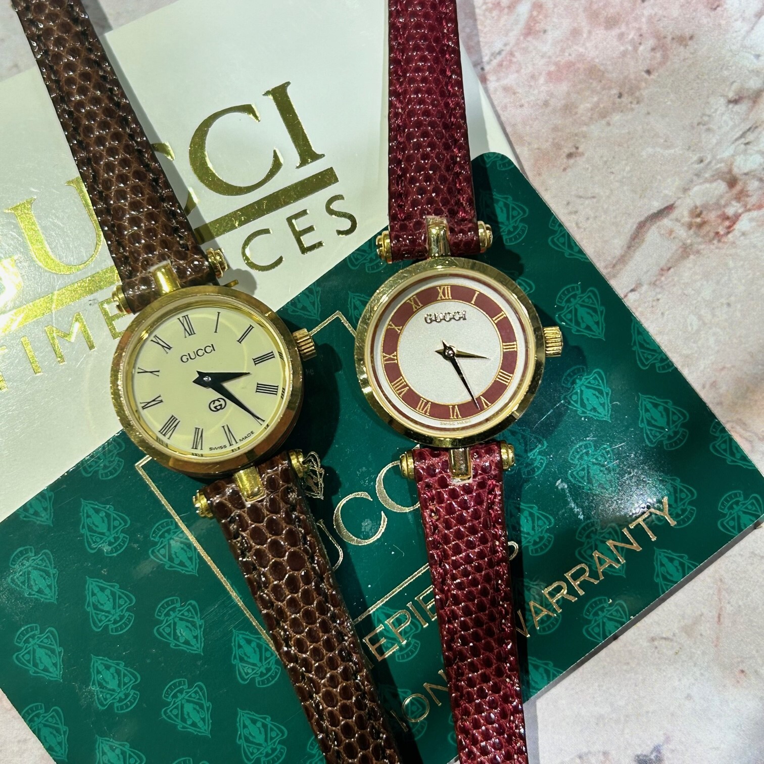 小ぶりでキュート♡【GUCCI】サイドシェリーをご紹介 │チックタック