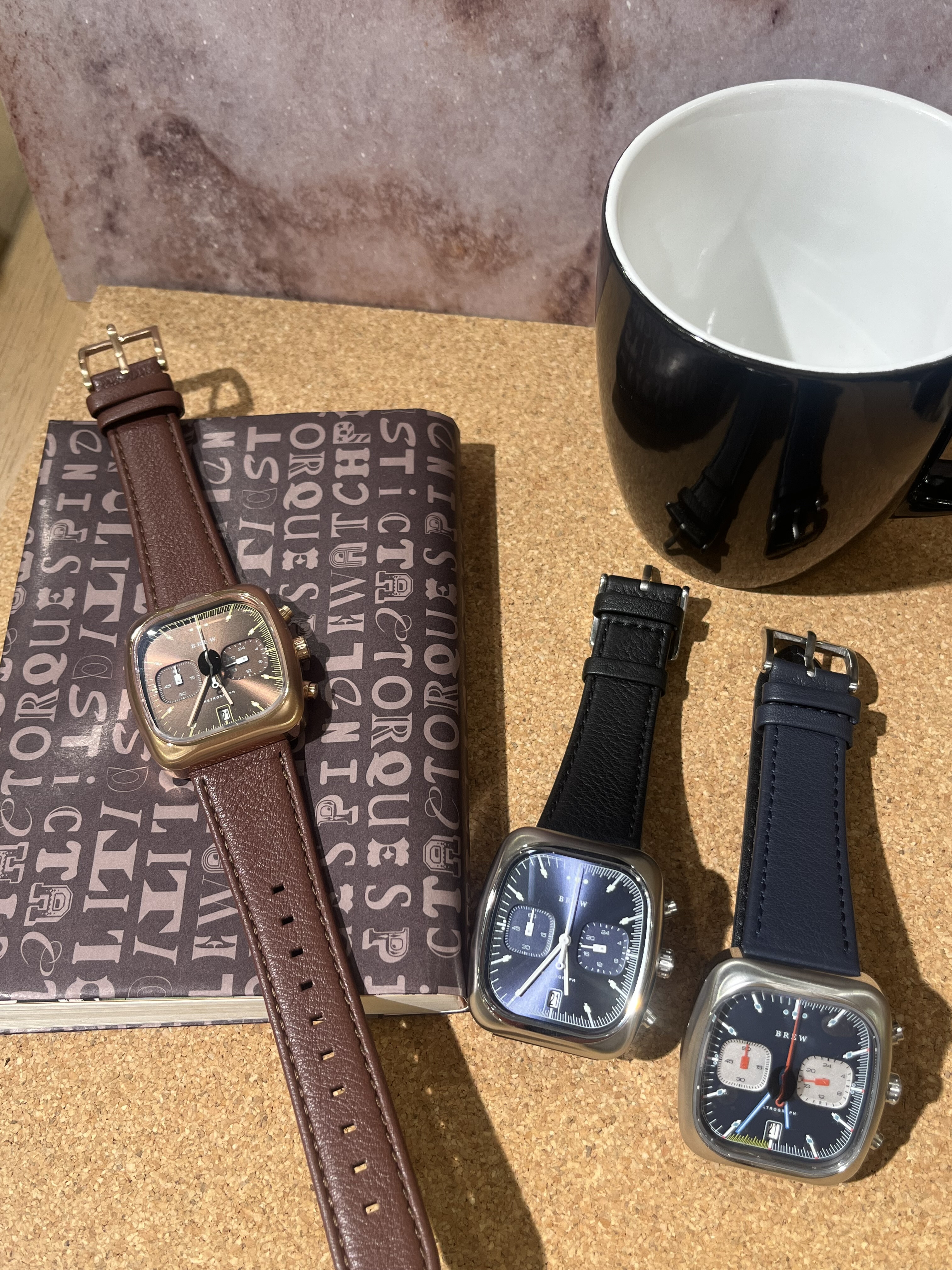 ブリュー/Brew Watch Co.】RETROGRAPHのご紹介！ │チックタック