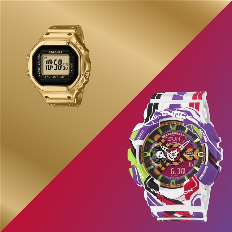 CASIOカシオ G-SHOCK カスタム　エバンゲリオン！最終値下げ！ お知らせ・新商品：エヴァストアからエヴァ×G-SHOCK feat.RADIO
