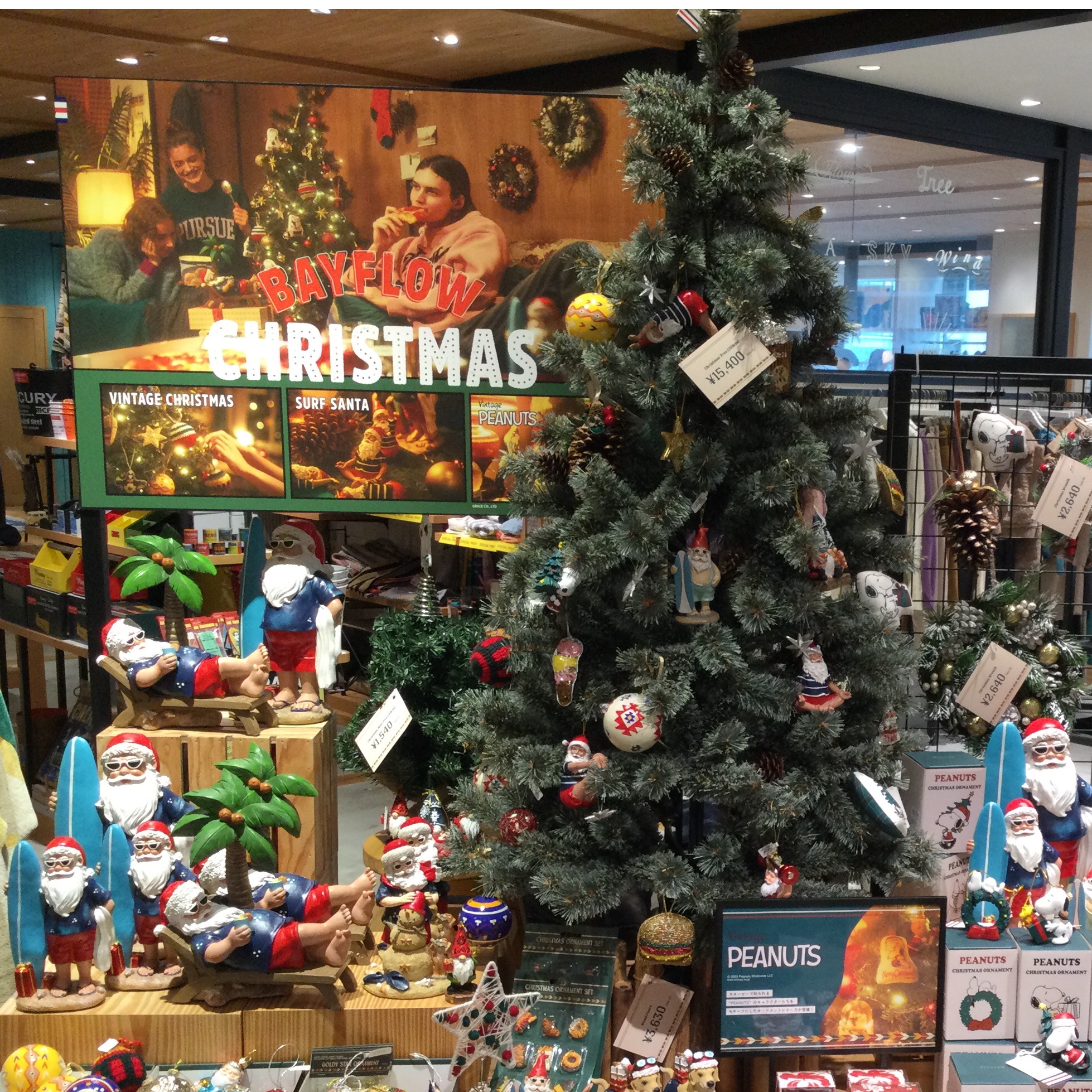 BAYFLOWのクリスマス☆ │ベイフロー │ ショップブログ │ アミュ