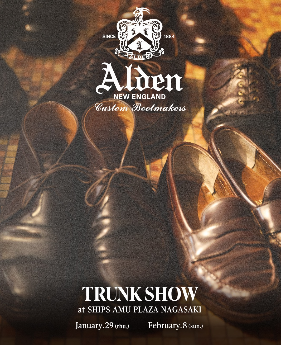 Alden TRUNK SHOW │シップス │ ショップブログ │ アミュプラザ長崎