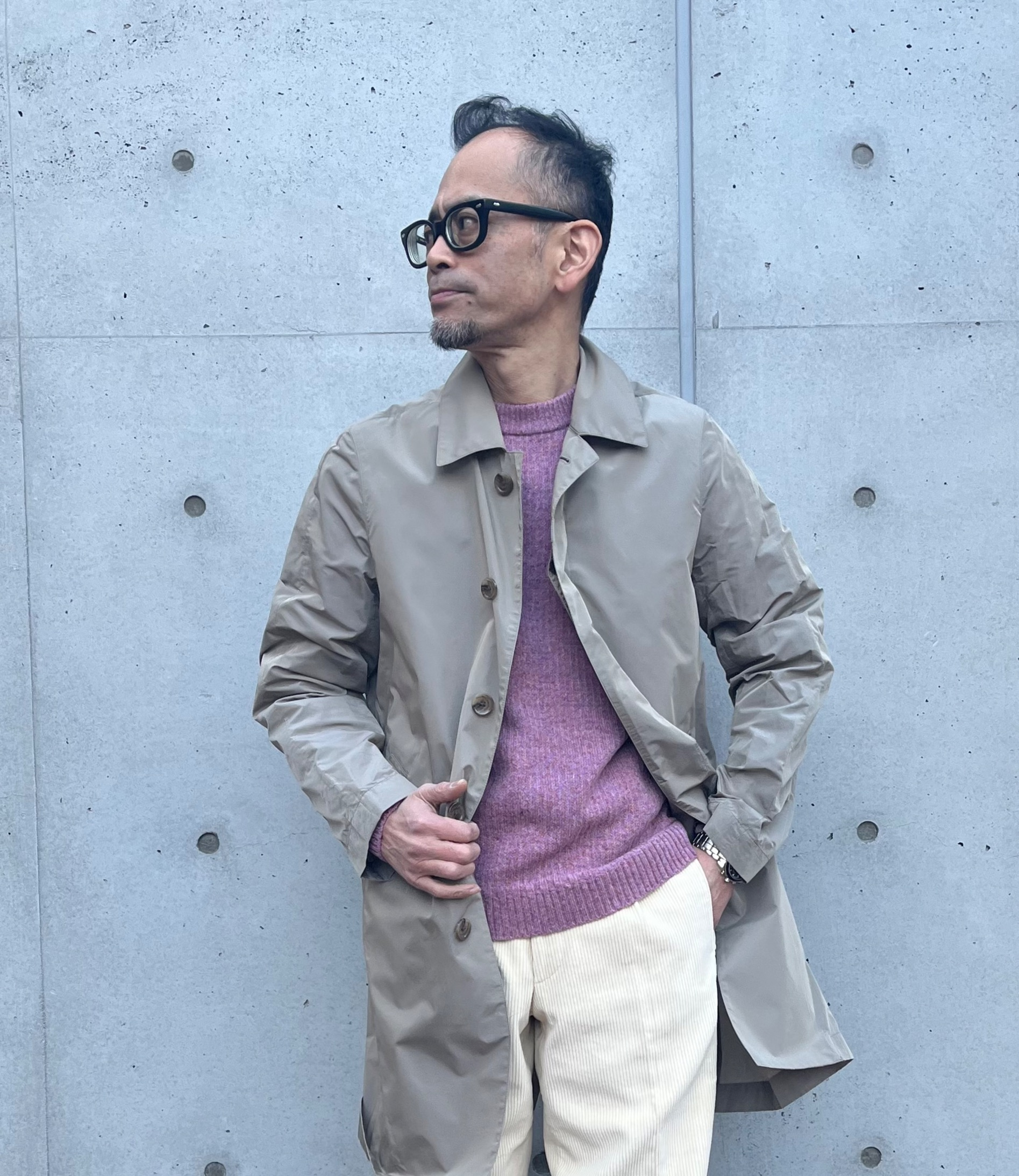 SHIPS】ナイロン シルク ステンカラーコートのご紹介！ │シップス