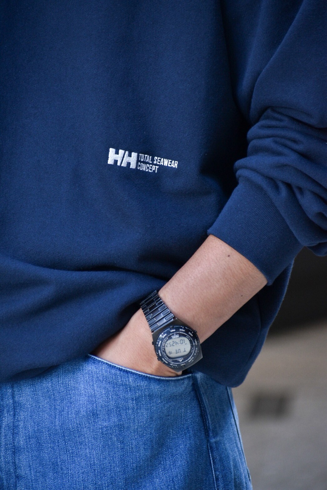 【新品 未使用】 45R HERITAGEヨッティングスウェット 群青 2サイズ HELLY HANSENからスウェット入荷致しました‼︎ │ザ・ノース・フェイス