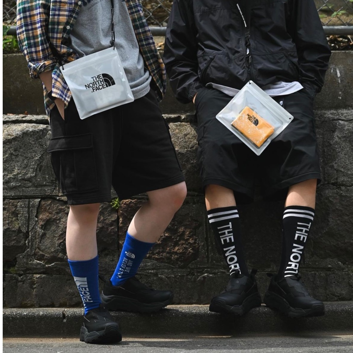 杏 THE NORTH FACE ブラック靴 THE NORTH FACE ノースフェイス モックシューズ FLEX JOGGER