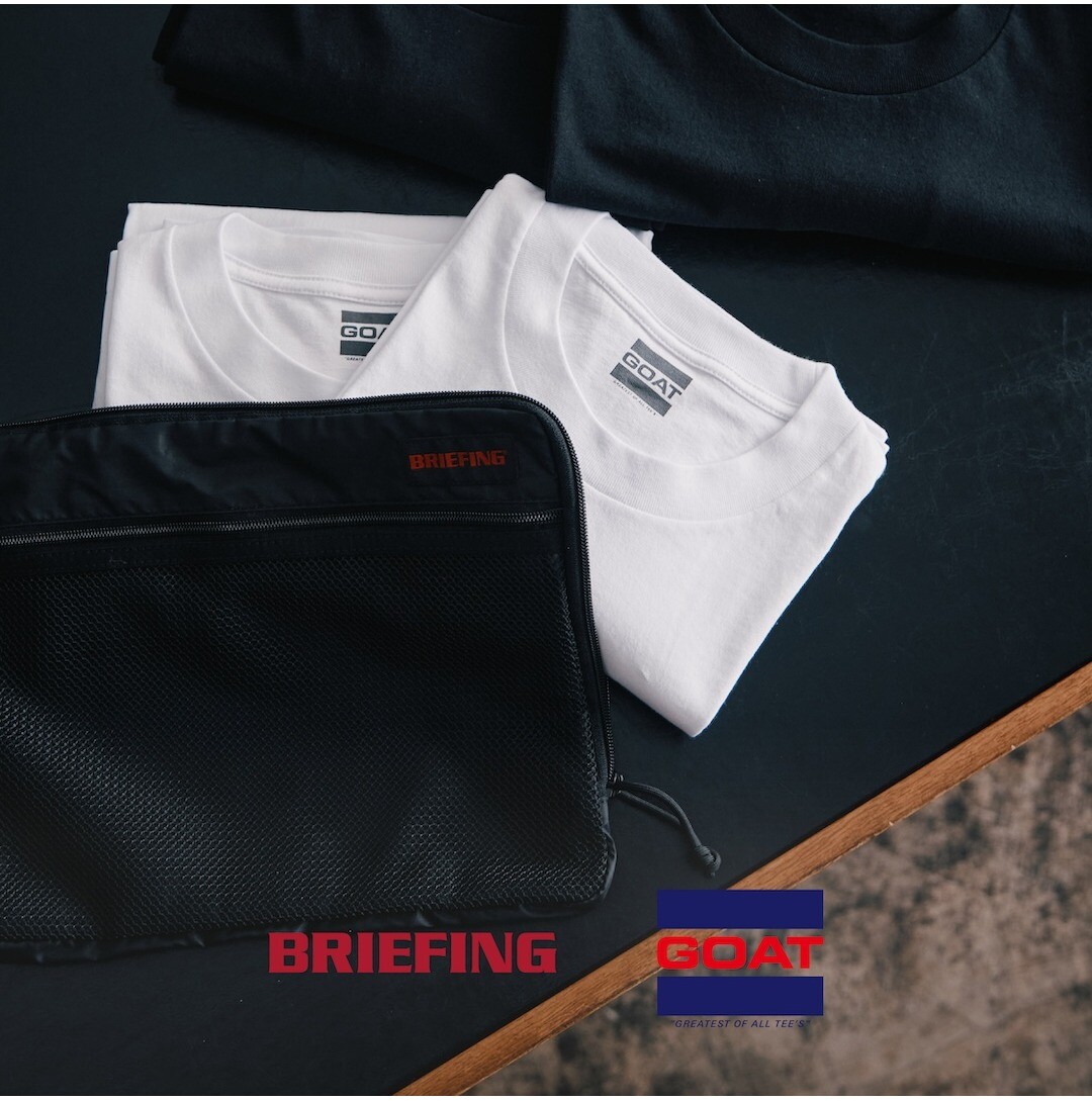 BRIEFING × GOAT｣コラボパックT発売】 │ブリーフィング │ ショップ