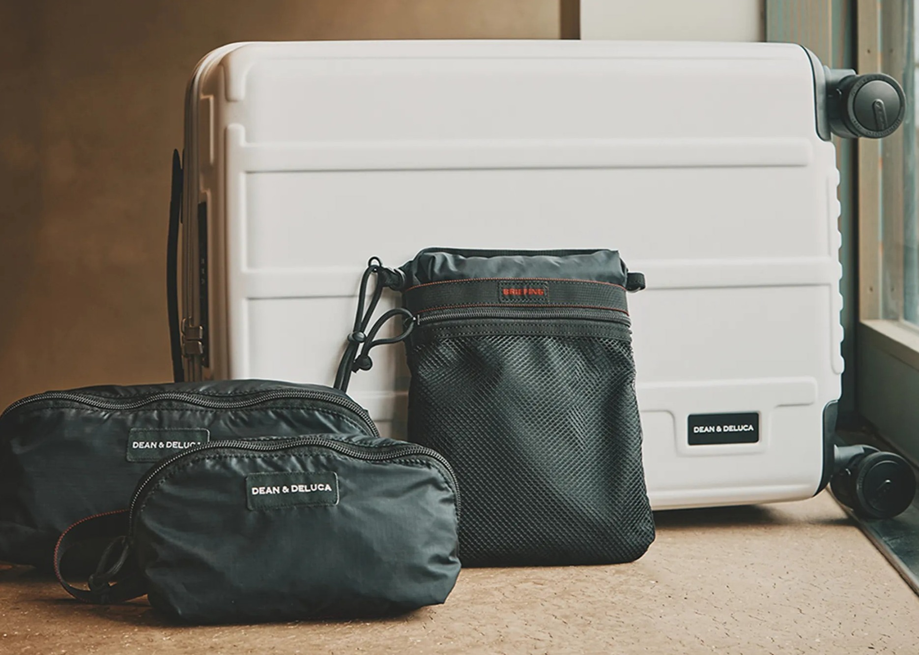 DEAN & DELUCA エコバッグ & BRIEFING ポーチ セット DEAN & DELUCA