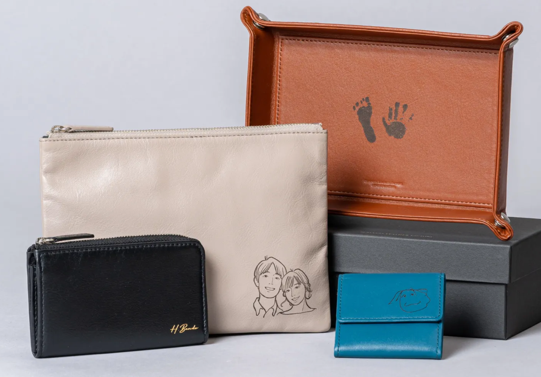 【新品/未使用】ソメスサドル/長財布 アベリネーゼ ブラウン （ネーム刻印あり） 新品/未使用】ソメスサドル/長財布 アベリネーゼ ブラウン