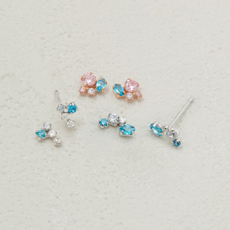 白妙◆一点物✧希少✧ピンクオパラズドウッドピアス 1727e70690a533f38e4c6edf5643e4