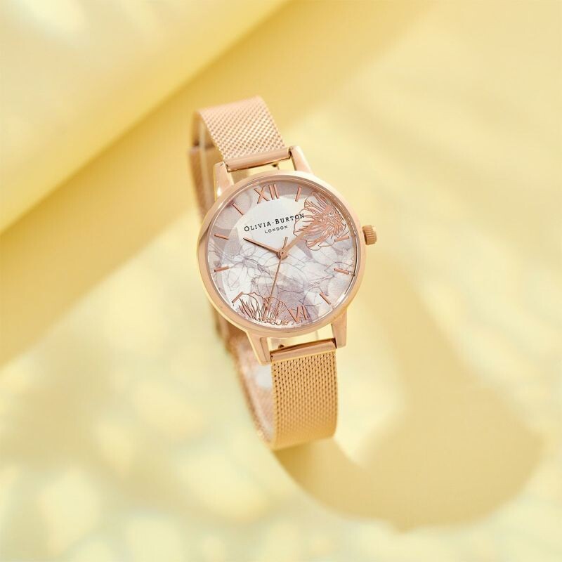 ♡OLIVIA BURTON♡腕時計♡新品未使用♡花柄♡美人百花♡学生♡新社会人 OLIVIA BURTON｜オリビアバートン】大人かわいい、愛され