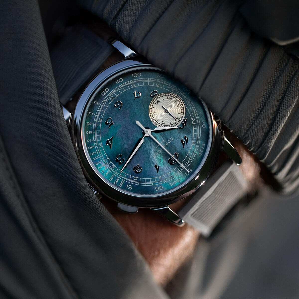 新品未使用Corniche ヘリテージ クロノグラフ スペシアーレ II CORNICHE | 【世界400本限定】Corniche Watches / コーニッシュ