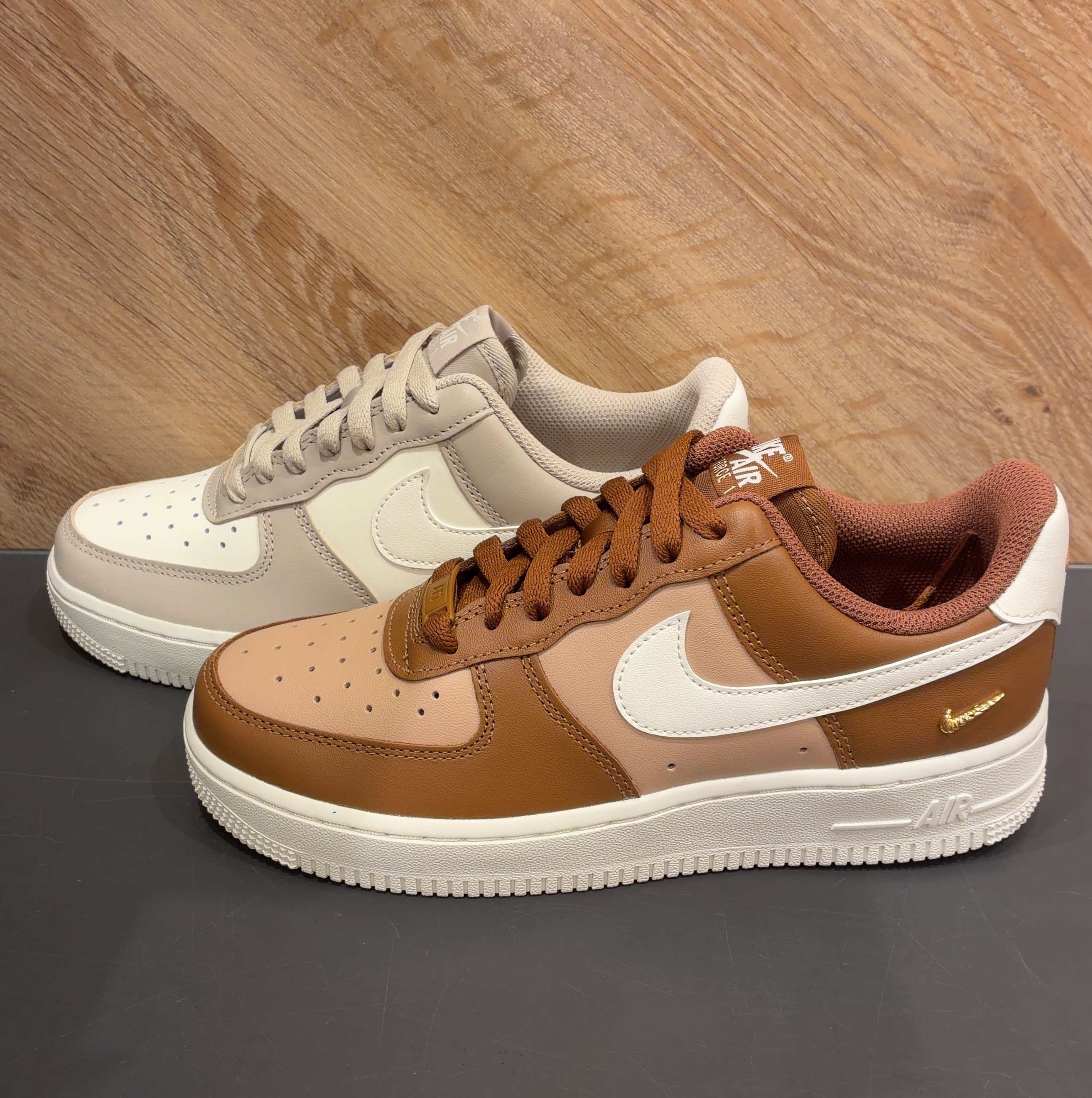 新品 Nike Air Force1 Low 茶色 26cm 国内正規品 NIKE】W AIR FORCE 1'07 LOW CR │ABCマートグランドステージ