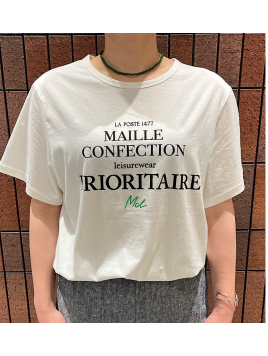 【SHIPS別注】MCL:ロゴ TEE
