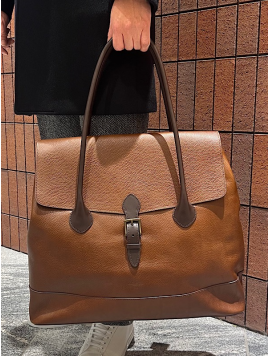 【SHIPS別注】Boldrini Selleria: DOLLANO フラップトートバッグ