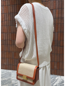 kabinett:BOX BAG MINI LINEN