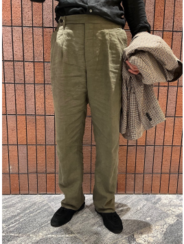 ラグジュアリー リベコ リネン スラックス