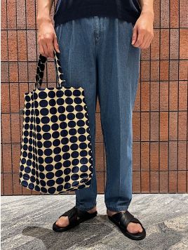 BATEAUX DE SHIPS: 8.0oz ライトオンス デニム ワイド パンツ