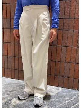 〈洗濯機可能〉コーデュロイ 2タック パンツ