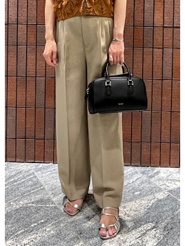 シャーク ツイード タック パンツ