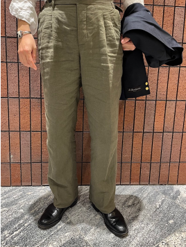 ラグジュアリー リベコ リネン スラックス