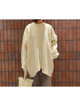 Venit:アラン ニット プルオーバー