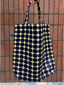 BINDU: ドット ジャガード トート