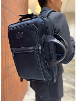 【SHIPS別注】TUMI: 完全別注モデル『ALPHA 3』ミッド 3WAY バッグ