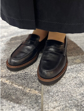 PASCUCCI:ワイド ローファー◇
