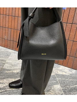 MILOS: リボン パーテーション レザー トート S