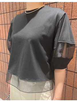 シアー コンビ プルオーバー 