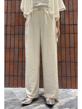 〈手洗い可能〉ツイル ドロスト パンツ 24SS