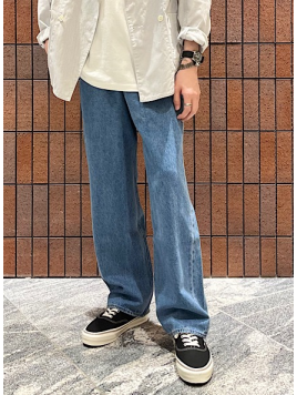 SHIPS: 〈セットアップ対応〉 13.5oz リラックス デニム 5ポケット パンツ