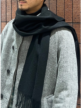 カシミヤ 無地 マフラー