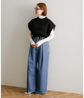 ●UR● WIDE DENIM by SHIOTA