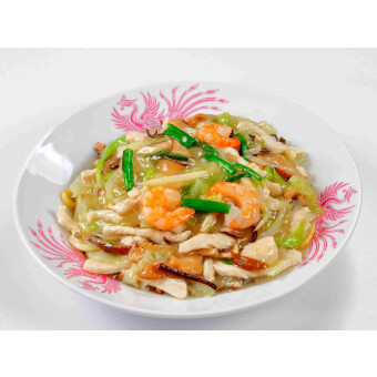 鶏皿うどん
