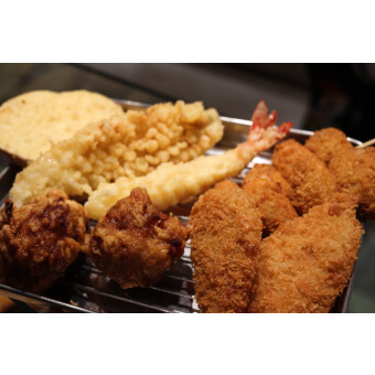 あごだしから揚げ　他