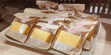 大好評『朝イチかすてら』販売中♪