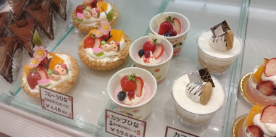 ひな祭りギフト＆スイーツ販売中♪