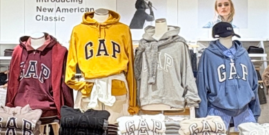 GAP定番アイテムが勢揃い!