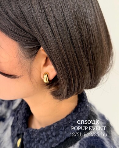 長時間付けていても痛くなりにくいイヤリング✨️