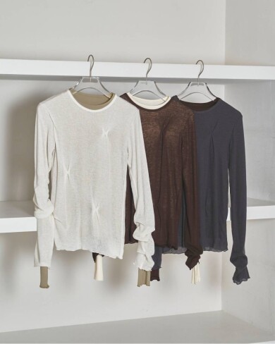 TODAYFULよりレイヤードデザインが魅力のカットソーが入荷しました✨