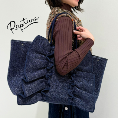 raptureより〜ファン多し✨フリルがポイント♪定番トートバック入荷