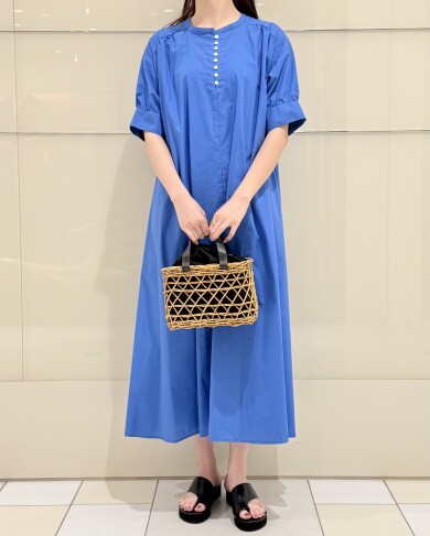 Aラインのシャツワンピース✨️