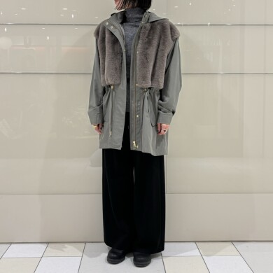 エレガンスな女性らしいアウター♡