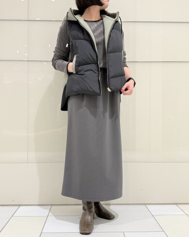 軽くて暖かいボンディングダウンベスト✨️