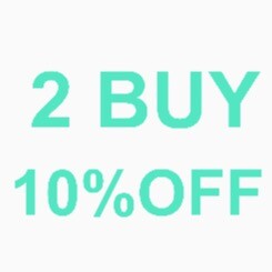 2BUY 10%OFF!!