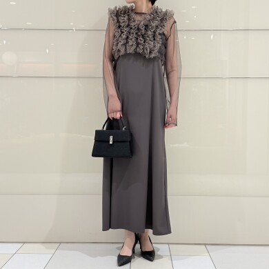 1着で雰囲気の変化を楽しめるワンピース👗