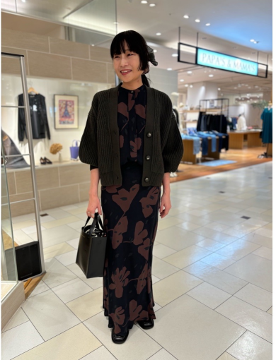 【SACRA】秋らしい花柄セットアップ入荷しました🍂